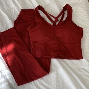 Balance athletica Og leggings and bra set autumn